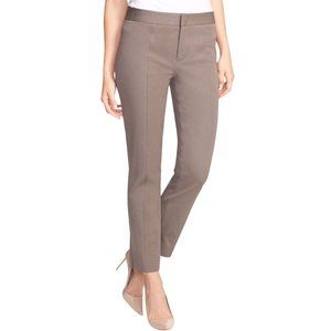 💋3/$18💋 NWT NYDJ Not Your Daughters Jeans MUSHROOM BROWN Petite Ankle Pants